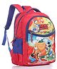 Mickey Mouse And Friends Kids School Bag- Height 16 Inches (Color and Print may vary)