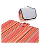 PACKNBUY Foldable Outdoor Picnic Mat for Beach Camping Sandproof Water Resistant - Red Pink