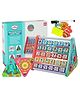 NEGOCIO Multi Function Learning Shelf Educational Toy Kit  - Colour May Vary