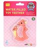 AAROHI TOYS Kangaroo With Baby Water Filled Toy Teether -Multicolour