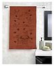 JARS Collections 100% Microfiber Very Soft Cartoon  Print Baby Towels - Brown