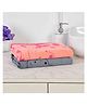 JARS Collections 100% Microfiber Very Soft Cartoon Animal Print Baby Bath Towel Pack of 2 -Multicolor