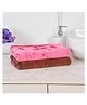 JARS Collections 100% Microfiber Very Soft Cartoon Animal Print Baby Bath Towel Pack of 2 -Multicolor
