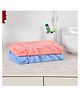 JARS Collections 100% Microfiber Very Soft Floral Print Baby Bath Towel Pack of 2 -Multicolor