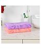 JARS Collections 100% Microfiber Very Soft Floral Print Baby Bath Towel Pack of 2 -Multicolor