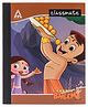 Classmate Hard Cover Double Ruled Notebook Chota Bheem Print - 76 Pages (Print May Vary)
