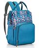 Multipurpose Sailor Theme Diaper Backpack - Turquoise Blue