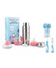 Chinmay Kids Combo of Baby Feeding Multifunctional Stainless Steel Milk Thermosteel Feeder Bottle with Bottle Brush Cleaner Silver - 240 ml