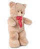 Edu Kids  Toys Stuff Teddy Bear Soft Toy With Bow Grey - Height 65 cm