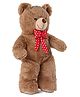  EDU KIDS TOYS Teddy Bear With Bow Soft Toy Dark Brown- Height 65 cm