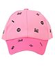 Kid-O-World Alphabet Numeric Printed Cap - Pink-  Diameter 50 Cms