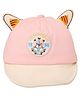 Kid-O-World 1986 Embroidered Bear Patch Cap - Peach