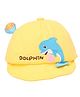 Kid-O-World Dolphin Patch Solid Cap - Yellow