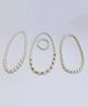 Milyra Set Of 4 Pearls Beaded Necklace & Bracelet Set - Off White