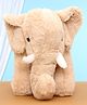 Edu Kids Toys Royal Elephant Soft Toy Cream- Length 45 cm