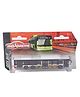 Majorette Man City Bus Die Cast Free Wheel Model Toy Vehicle -White