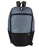 Mike Maxim Backpack with Black Zip Grey - 17.3 Inches