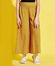 Cherry & Jerry Seamless Polka Dot Flared Trousers - Mustard Yellow