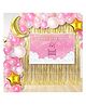 Untumble Baby Cradle Ceremony Backdrop Foil Kit Pack of 66 pcs - Pink