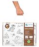 Pepplay Doodle Placemats Prehistoric Series - Multicolour