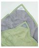 Doctor Towels Musa Terry Bath Towel-Candy Green & Oslo Grey