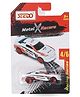 SEEDO SMR Racing Series RS046 Free Wheel Toy Car - Red & White