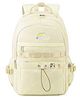 FunBlast 18 Inches Multipurpose Large Capacity School Bag Cream