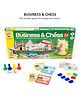 Ratnas Little Business & Chess 2 In 1 Board Game - Multicolor