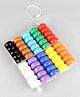 Ratnas Rainbow Jumbo Beads - Multicolour