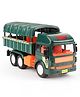 Ratnas Friction Powered Army Truck Toy (Colour May Vary)