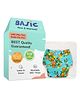 SuperBottoms Basic Cloth Diaper with EasySnap and UltraThin Dry Pad Orange Print - Multicolour