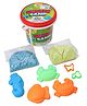 Ratnas Miracle Sand With Moulds 800 g (Colour & Design May Vary)