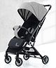 R for Rabbit Pocket Air Stroller Baby Stroller|Portable Travel Friendly Pre Installed Stroller & Pram for Newborn Baby Boys & Girls of Age 0 to 3 Years (Grey)