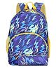 The Clownfish Cosmic Critters Series Printed Polyester 15 Litres School Bag Blue - Height 15.3 Inch