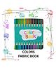 Right Gifting Satin Fabric Learning Colors Cloth Book- English