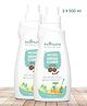 The Indi Mums Reetha Powered Baby Safe Surface & Floor Cleaner liquid - Herbal, Anti-bacterial toxic-free Chemical-free and pet friendly- 2X500 ml