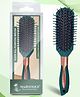 Majestique Styling Brush For Curly Hair 7 Row HR147 Styling Detangling & Blow Drying - Green