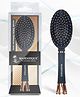 Majestique Crown Series Oval Shape Wet Brush HR153 Smoothing Detangling - Black