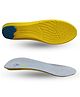 Dr Foot Gel Insoles Pair For Walking Running Sports Formal & Safety Shoes Size M - Yellow
