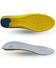 Dr Foot Gel Insoles Pair For Walking Running Sports Formal & Safety Shoes Size L - Yellow