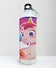 Right Gifting Digital Printed Aluminium Water Bottle With Metal Locking System Pink - 750 ml