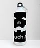 Right Gifting Digital Printed Aluminium Sipper Water Bottle With Metal Locking System Black - 750 ml