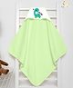 babywish Hooded Towel I am Roar Print -  Sea Green