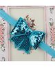 Bhoomi Collection Sequin Detailed Bow Embellished Headband - Sky Blue