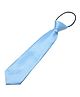 Bhoomi Collection Solid Neck Tie - Sky Blue