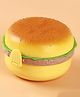 Yamama Round Burger Shape Lunch Box  Yellow