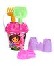 Dora Beach Bucket With Accessories - Purple Pink 