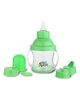 Chinmay Kids Soft Straw Sipper with Twin Handle Anti Spill Sippy Cup for Baby Juice BPA Free Green - 200 ml