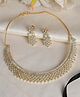 Silvermerc Designs American Diamond Jewellery Set 100 g - SIlver