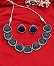 Silvermerc Designs Blue AD Ocean Jewellery Set - Blue